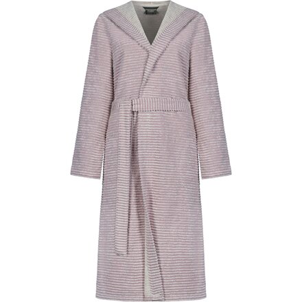 Cawo Home Dames Badjas Extra licht met Capuchon 6221 beere 38