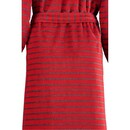 Cawö Cawo Home Dames Badjas met Capuchon en Rits 1492 rot 40