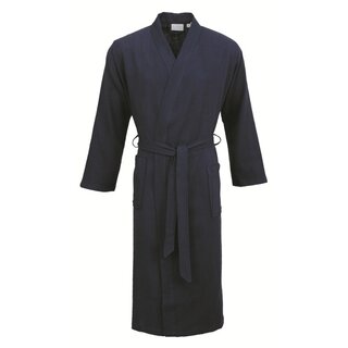 Carl Ross Unisex Badjas Kimono 38100 Night blue/Ocean blue S