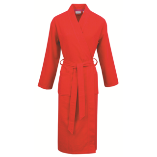 Carl Ross Unisex Badjas Kimono 37100 Intense red/Pink L