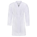 Vossen Vossen Unisex badjas ROM Pique-U weiß L