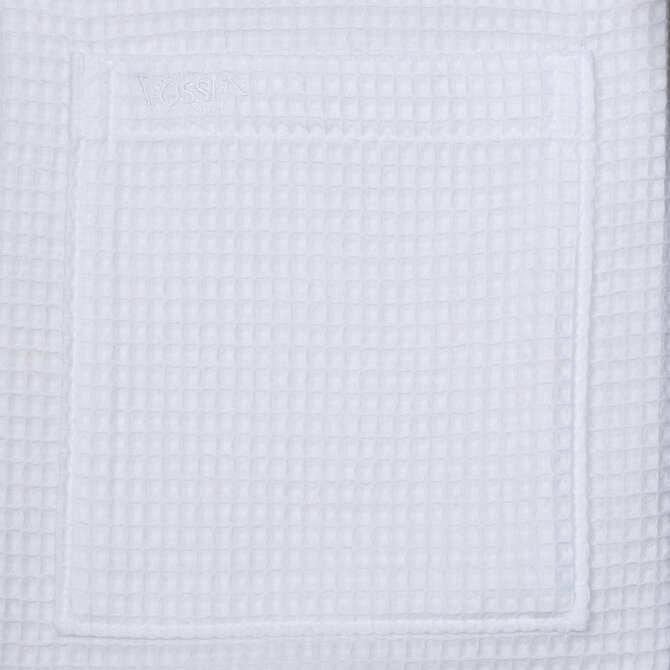 Vossen Unisex badjas ROM Pique-U weiß L Vossen Unisex badjas ROM Pique-U weiß L