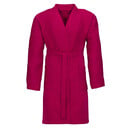 Vossen Vossen Unisex badjas ROM Pique-U cranberry S