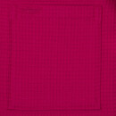 Vossen Vossen Unisex badjas ROM Pique-U cranberry L