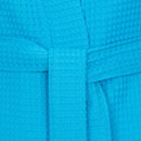 Vossen Vossen Unisex badjas ROM Pique-U turquoise S
