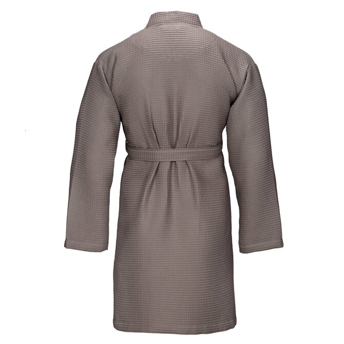 Vossen Unisex badjas ROM Pique-U pepplestone XL Vossen Unisex badjas ROM Pique-U pepplestone XL