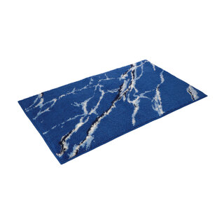 Vossen Marble Badmat 70x120 deep blue