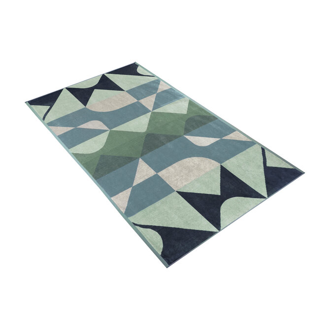 Vossen Strandlaken geometric glow 100x180 cosmos