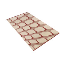 Vossen Strandlaken shadow play 100x180 sand