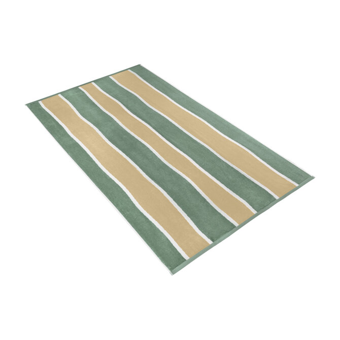Vossen Strandlaken ocean glow 100x180 evergreen