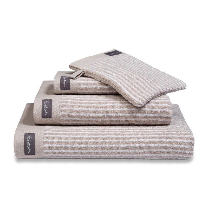 Vandyck Vandyck Home Petit Ligne White Handdoek 60x110
