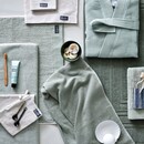 Vandyck Vandyck Home Petit Ligne Smoke Green Washandje 16x22