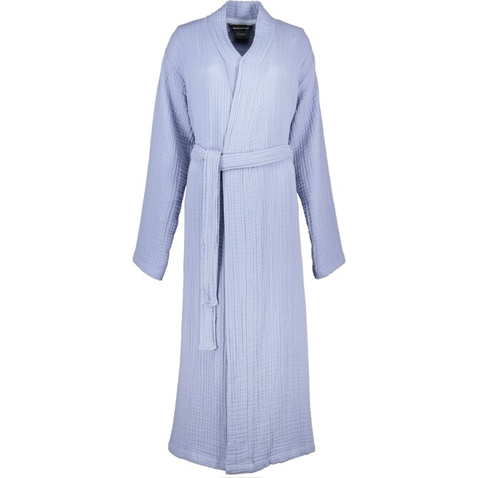Cawo Dames Kimono 838 10 pastellblau Maat L/XL