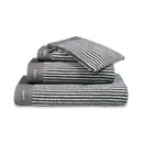Vandyck Vandyck Home Petit Ligne Off Black Washandje 16x22