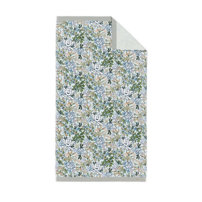 Essenza Ophelia Beach towel Hazy Blue 100x180