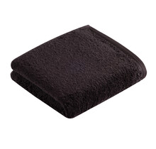 Vossen handdoek Vegan Life anthrazit 50x100