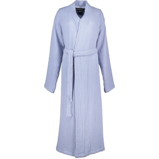 Cawo Dames Kimono 838 10 pastellblau Maat S/M