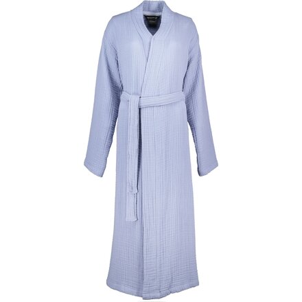 Cawo Dames Kimono 838 10 pastellblau Maat S/M