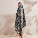 Essenza Essenza Fela Beach towel Sloe Blue 100x180