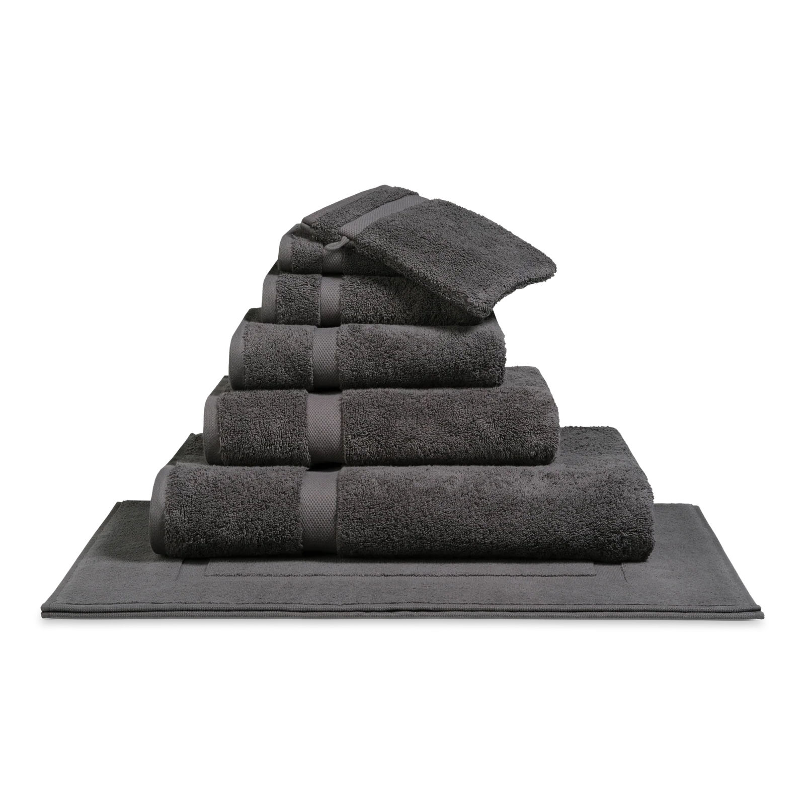 Vandyck Vandyck Ranger Handdoek 55x100 dark grey