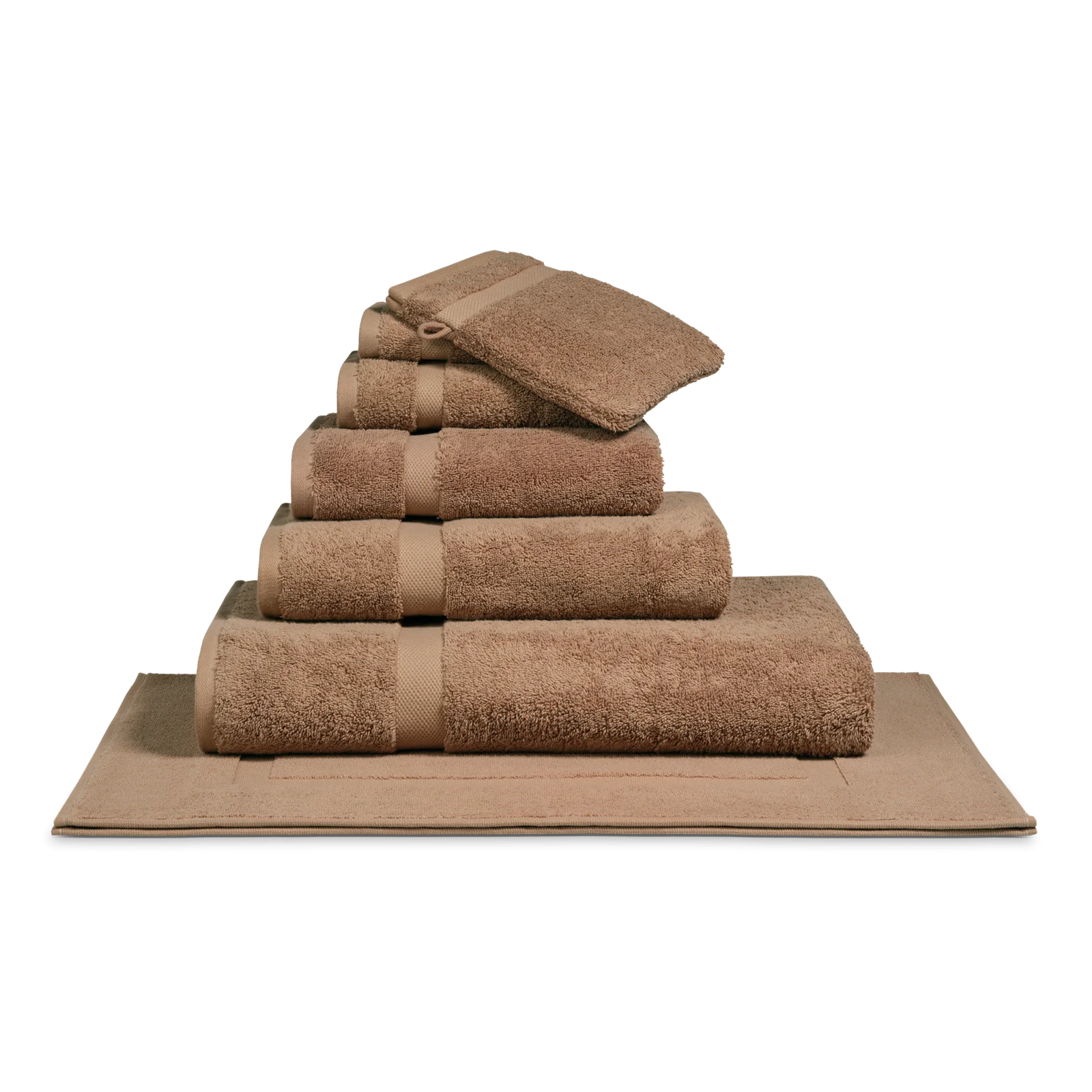 Vandyck Vandyck Ranger Handdoek 55x100 cafe au lait