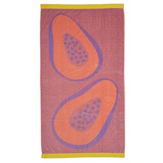 KAAT Strandlaken Papaya - Multi 100x180 cm