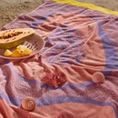 KAAT Strandlaken Papaya - Multi 100x180 cm