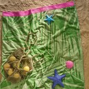 KAAT Strandlaken Belize - Groen 100x180 cm