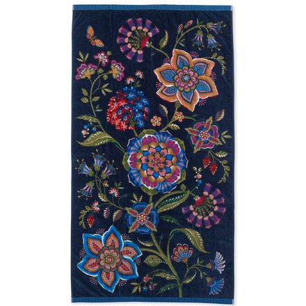 Pip Studio Viva la Vida Beachtowel - Donker Blauw 100x180 cm