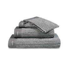 Vandyck Home Petit Ligne Off Black Douchelaken 70x140