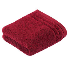 Vossen Gastendoekje Vienna Style Supersoft  Rubin 30x50