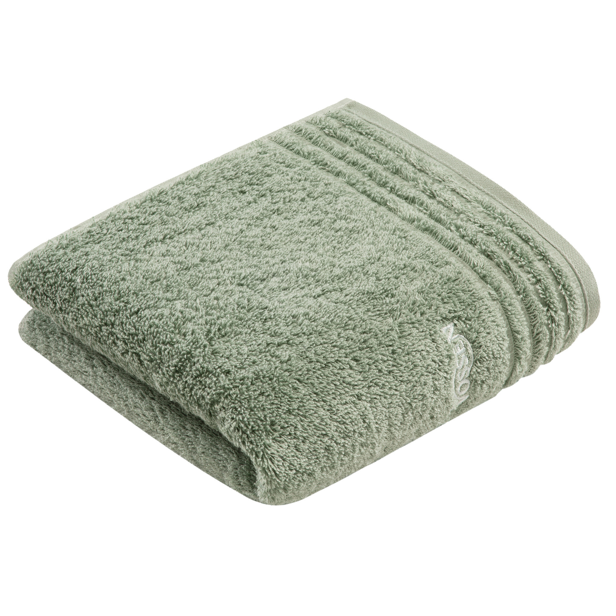 Vossen Vossen Badhanddoek Vienna Style Supersoft 60x110 Soft-Green 60x110