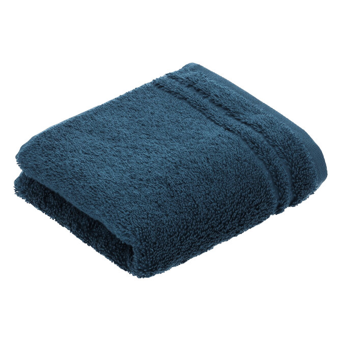 Vossen Gastendoekje Vienna Style Supersoft petrol 30x50 Vossen Gastendoekje Vienna Style Supersoft petrol 30x50