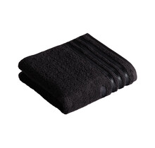 Vossen Handdoek Cult de Luxe 7900 Zwart 50x100