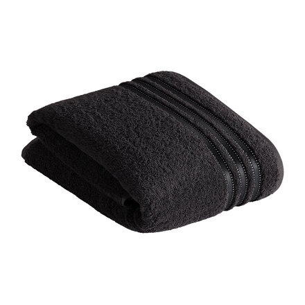 Vossen Douchelaken Cult de Luxe 7900 Zwart 67x140