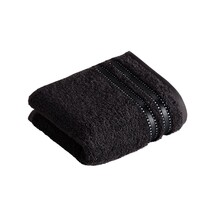 Vossen Gastendoekje Cult de Luxe 7900 Zwart 30x50