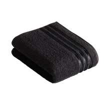 Vossen Handdoek Cult de Luxe 7900 Zwart 60x110