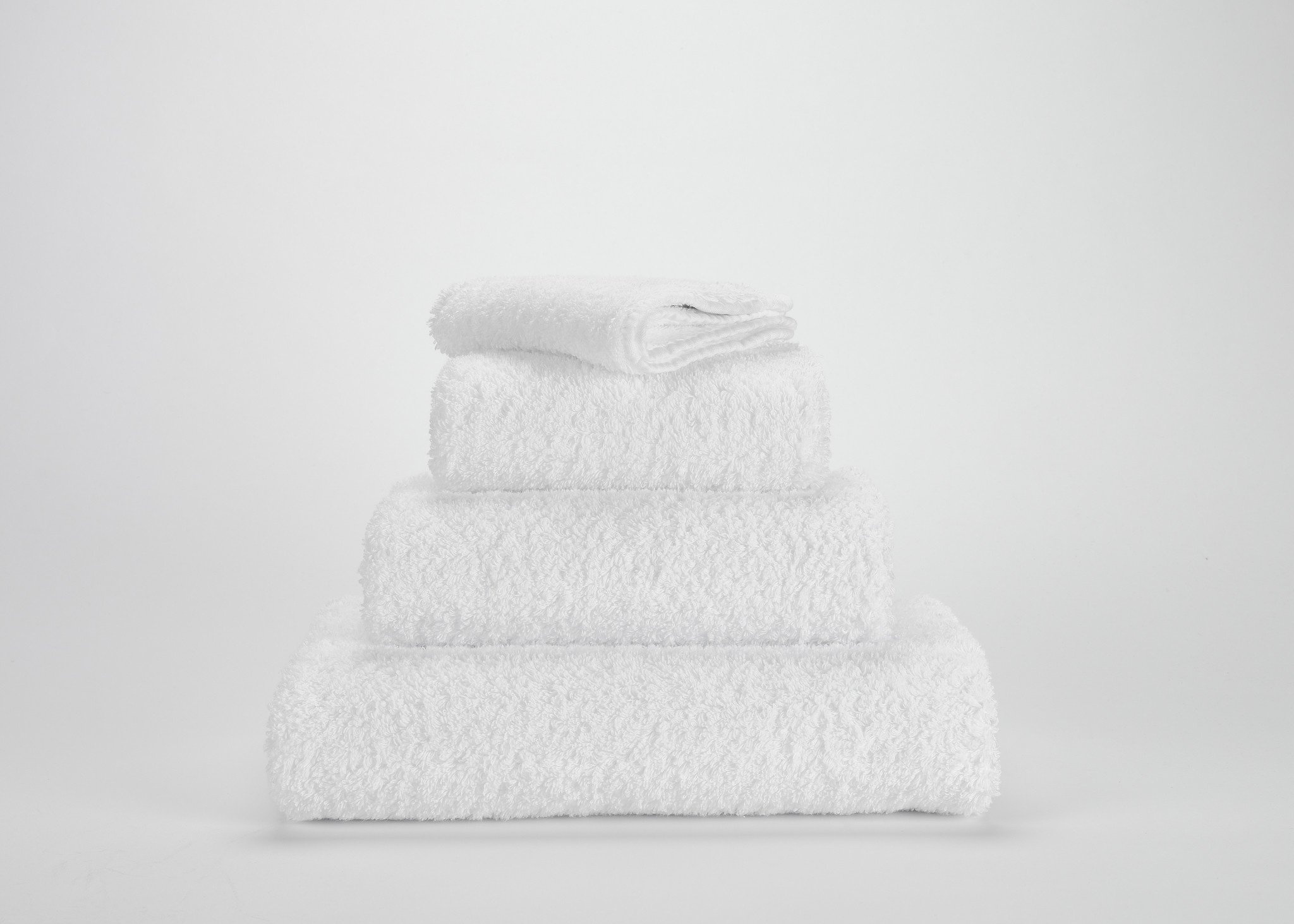 Abyss & Habidecor Abyss & Habidecor Super Pile Handdoek 55x100 100 white