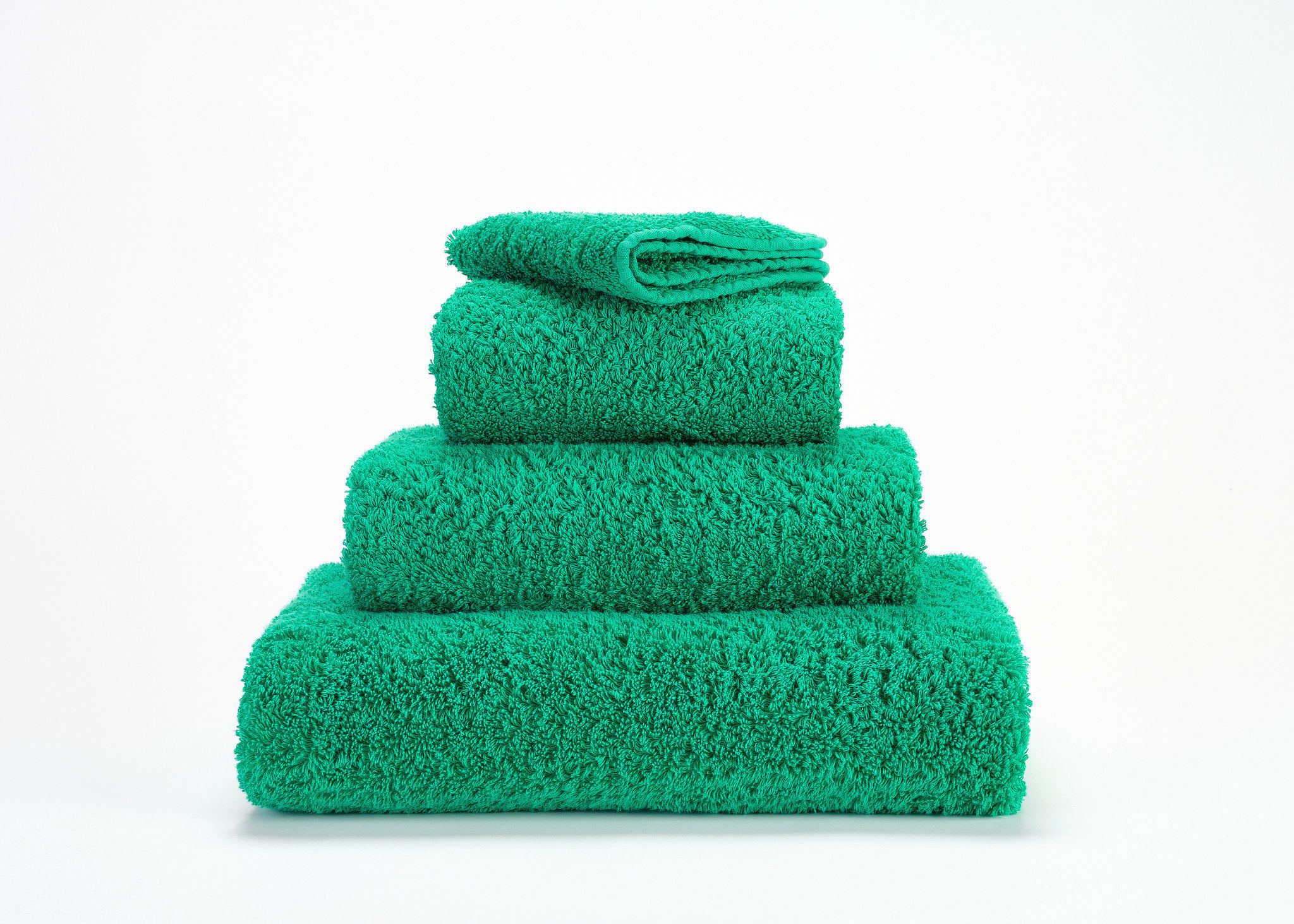 Abyss & Habidecor Abyss & Habidecor Super Pile Handdoek 55x100 230 emerald