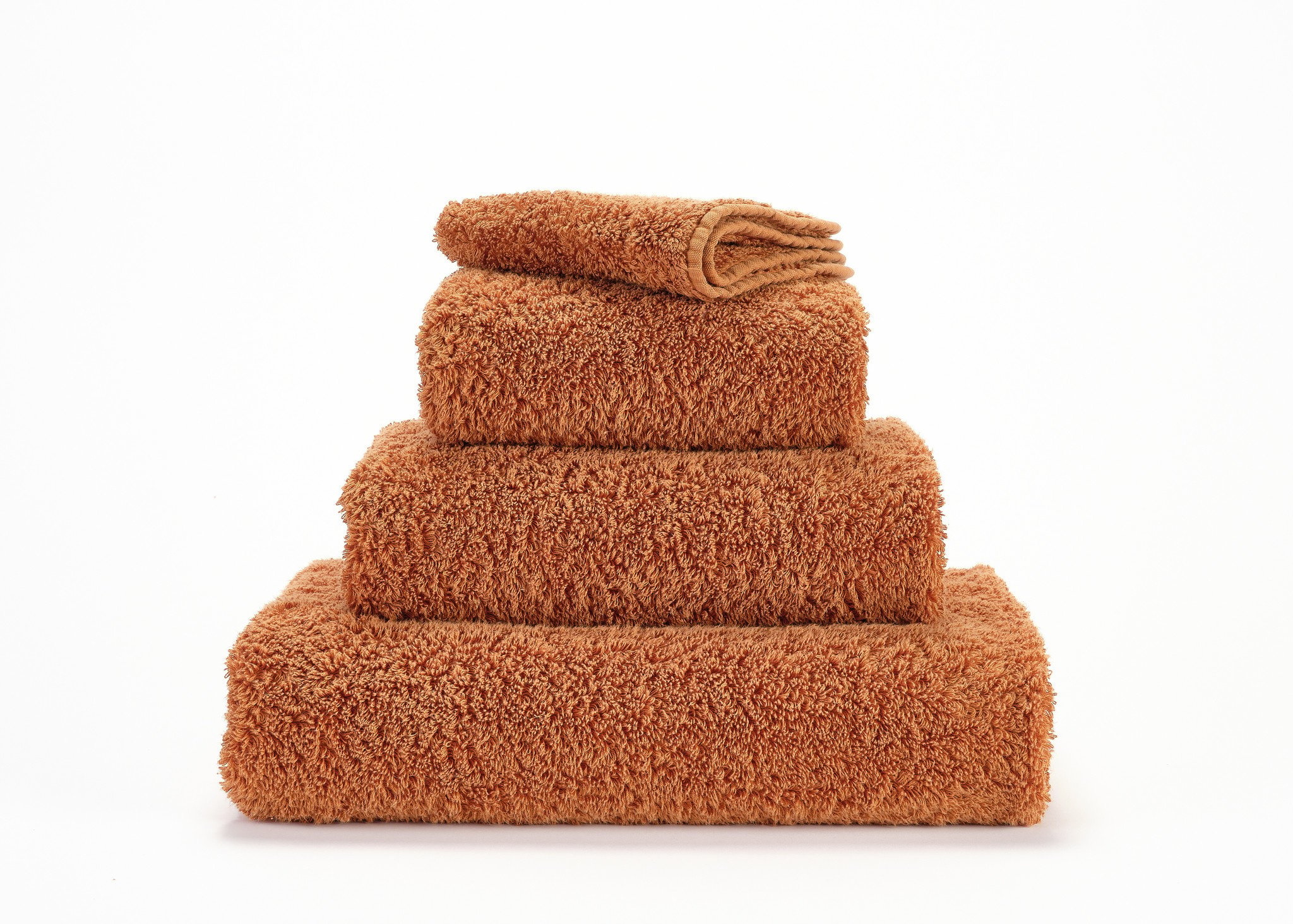 Abyss & Habidecor Abyss & Habidecor Super Pile Handdoek 55x100 737 caramel