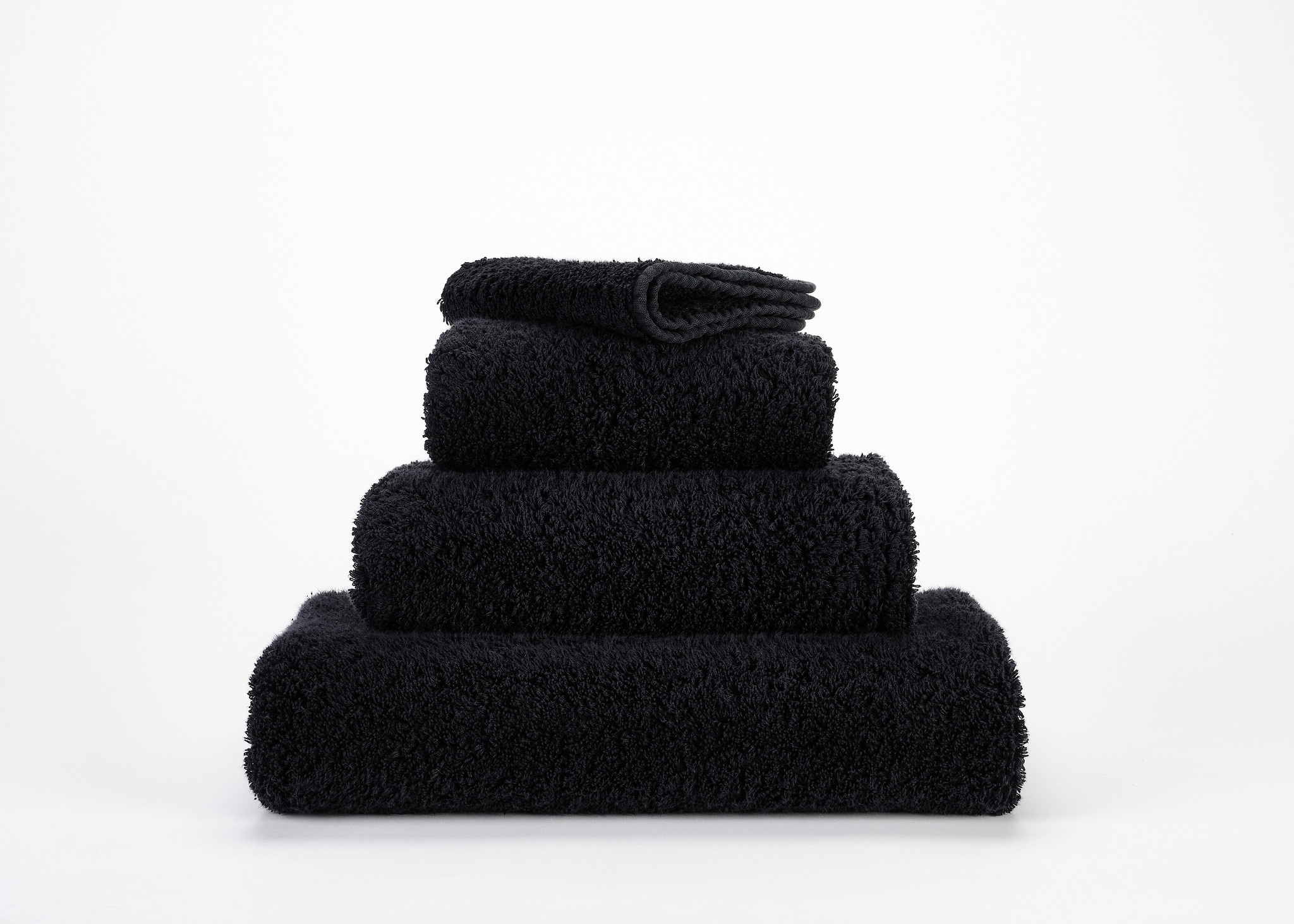 Abyss & Habidecor Abyss & Habidecor Super Pile Handdoek 55x100 990 black