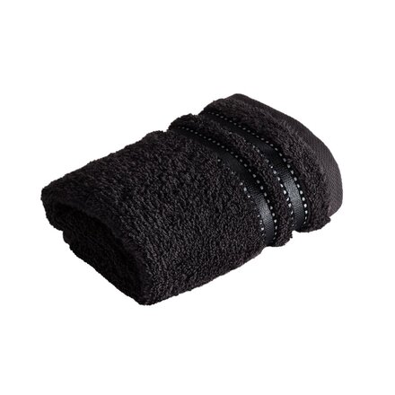 Vossen Gezichtsdoekje Cult de Luxe 7900 Zwart 30x30