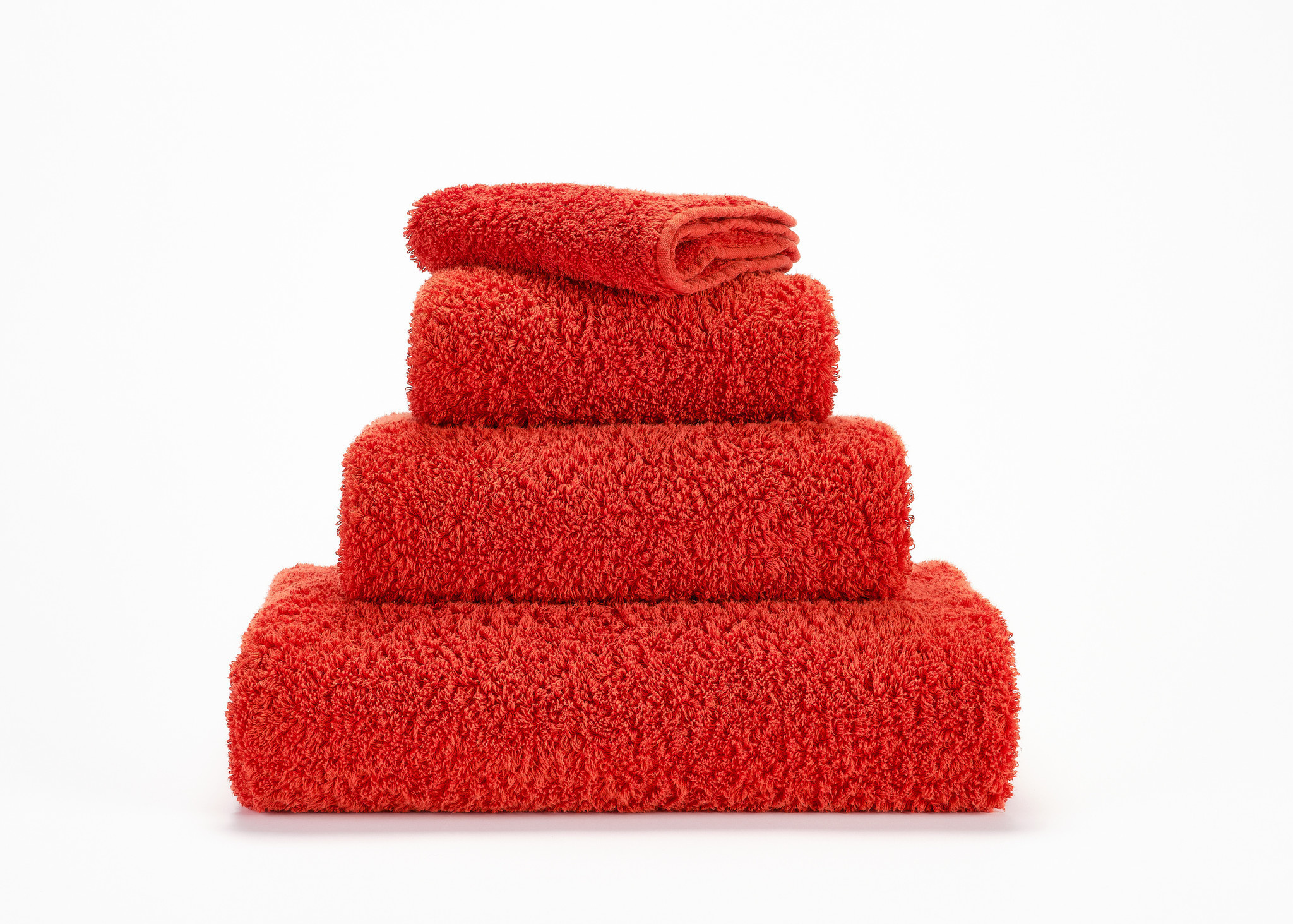 Abyss & Habidecor Abyss & Habidecor Super Pile Handdoek 60x110 565 flame
