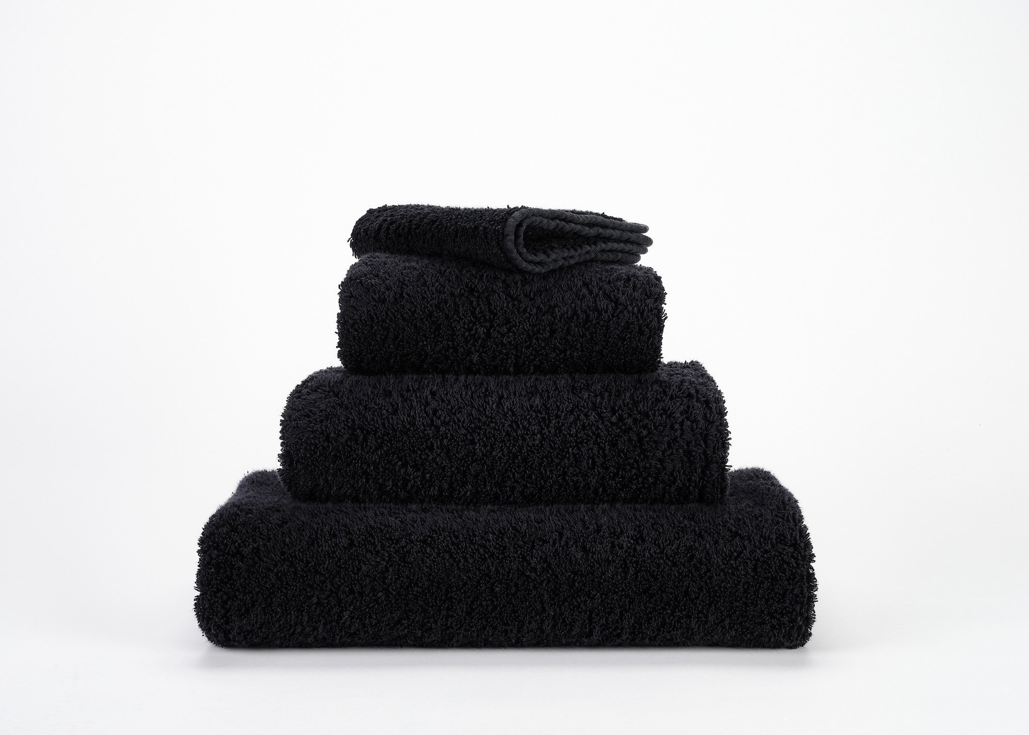 Abyss & Habidecor Abyss & Habidecor Super Pile Handdoek 60x110 990 black