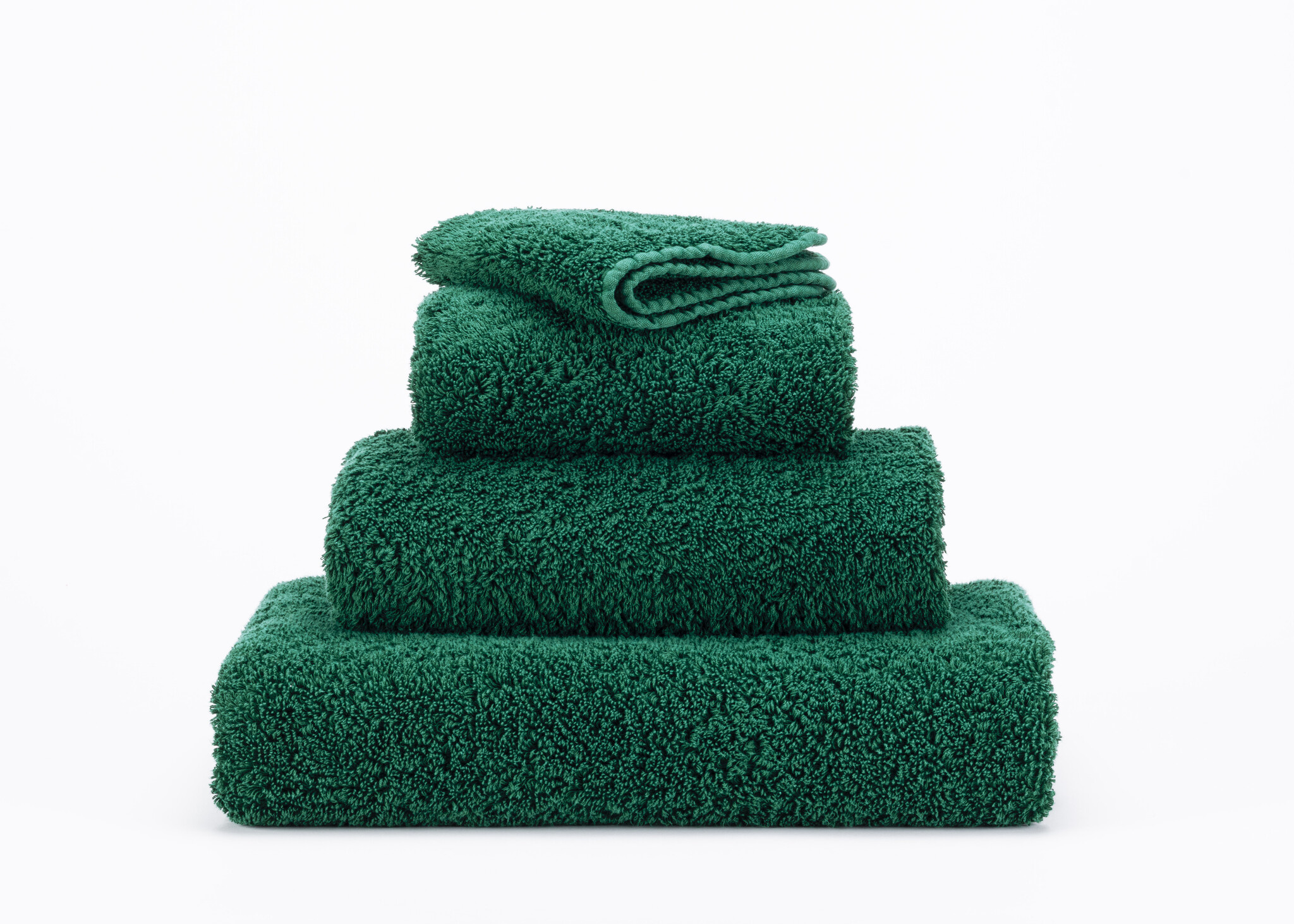 Abyss & Habidecor Abyss & Habidecor Super Pile Handdoek 60x110 298 britisch green