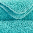 Abyss & Habidecor Super Pile Gastendoekje 30x50 370 turquoise