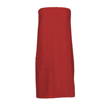 Carl Ross saunakilt dames 30100 deep red 80x140cm