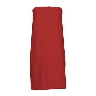 Carl Ross saunakilt dames 30100 deep red 80x140cm