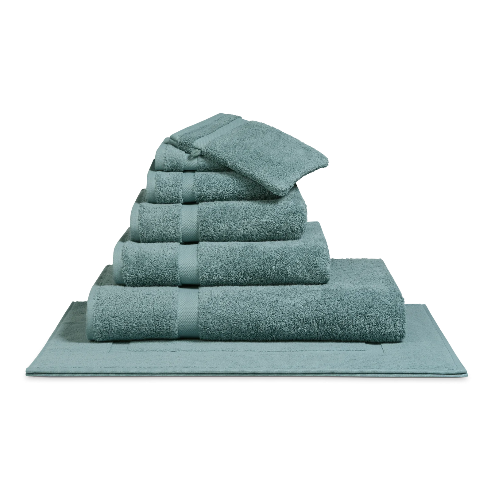 Vandyck Vandyck Ranger Handdoek 55x100 mineral blue