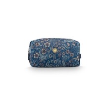 Pip Studio Coco Cosmetic Bag Medium Quilted Daisy Dreams Blue 21.5x10x10.5cm